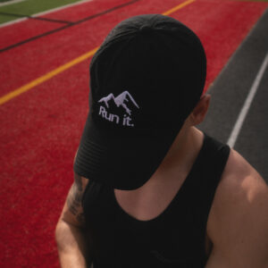 "Run it" Performance Hat - Black
