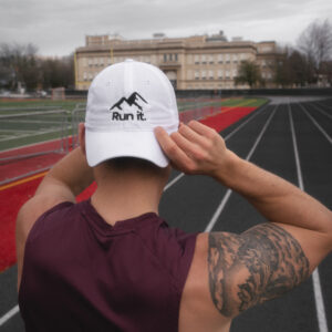 "Run it" Performance Hat - White